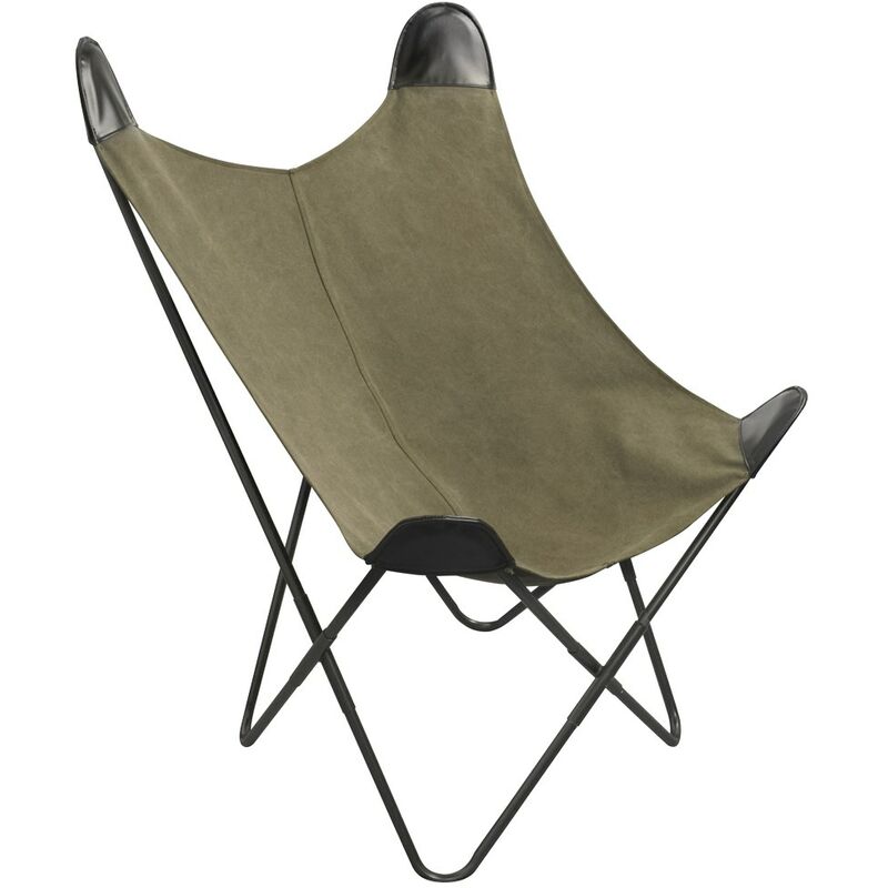 Ac-deco - cmp iberica Butaca mariposa verde 74x79x101 cm