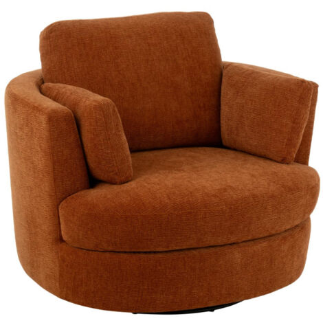 Fauteuil Pivotant "Swiv" 109cm Orange