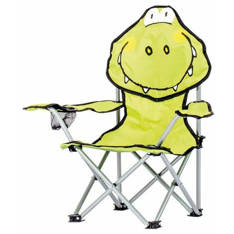 fauteuil pliant enfant croco 33 x 33 x h63 cm - assise h22