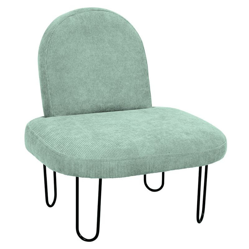 Fauteuil pour enfants velours Augustin Ostaria