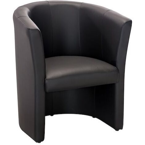 Fauteuil Premium 1 place - Simili cuir noir - Maxiburo