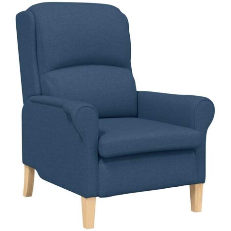 Fauteuil relax  Fauteuil Bleu tissu