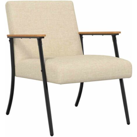Fauteuil relax  Fauteuil Crème tissu