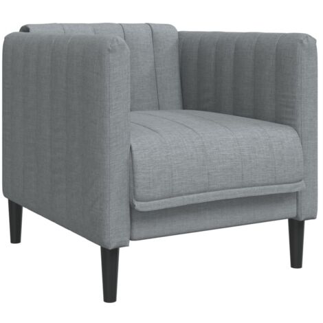 Fauteuil relax Fauteuil gris clair tissu