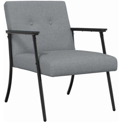 Fauteuil relax  Fauteuil Gris clair tissu