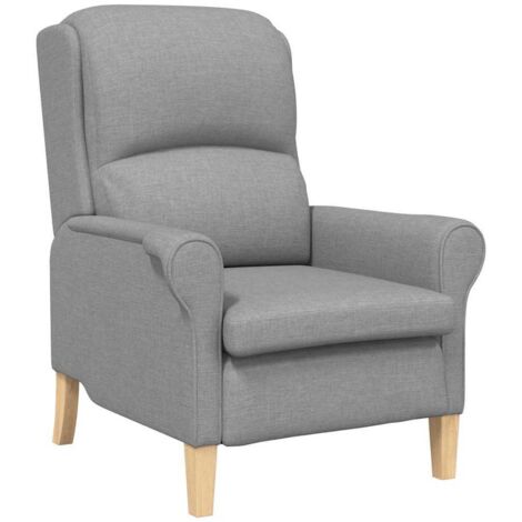 Fauteuil relax  Fauteuil Gris clair tissu