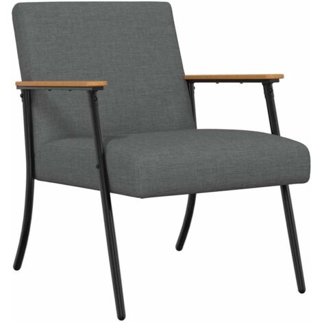 Fauteuil relax  Fauteuil Gris foncé tissu