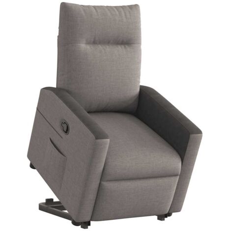 Fauteuil relax  Fauteuil inclinable taupe tissu