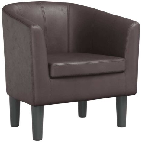 Fauteuil relax  Fauteuil marron similicuir