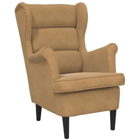 Fauteuil relax  Fauteuil marron velours