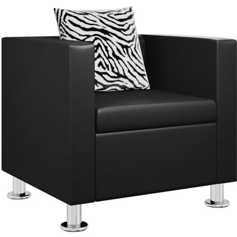 Fauteuil relax  Fauteuil noir similicuir