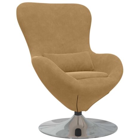Fauteuil relax  Fauteuil œuf Marron Velours