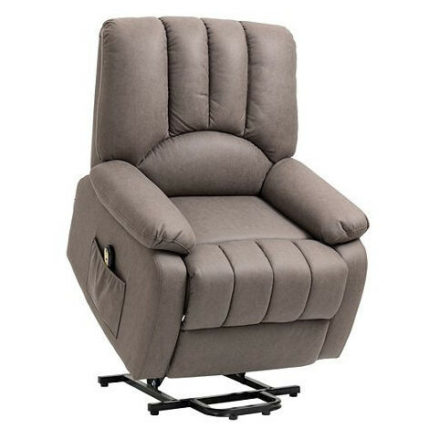 Fauteuil relax inclinable électrique releveur Baryton avec repose-pied et télécommande
