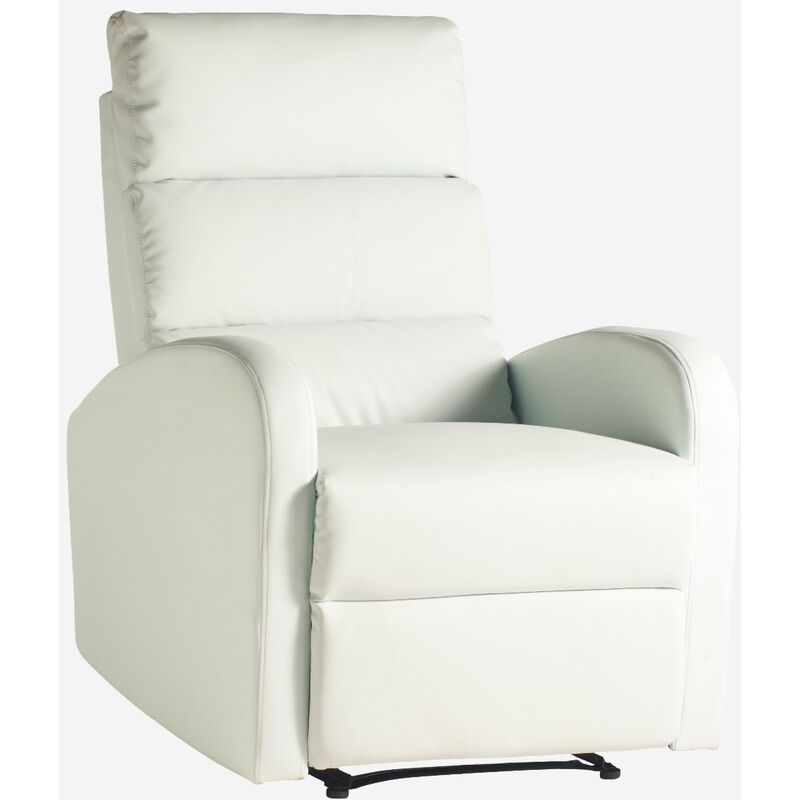 Bh Design - Fauteuil Relax Relax Blanc doux
