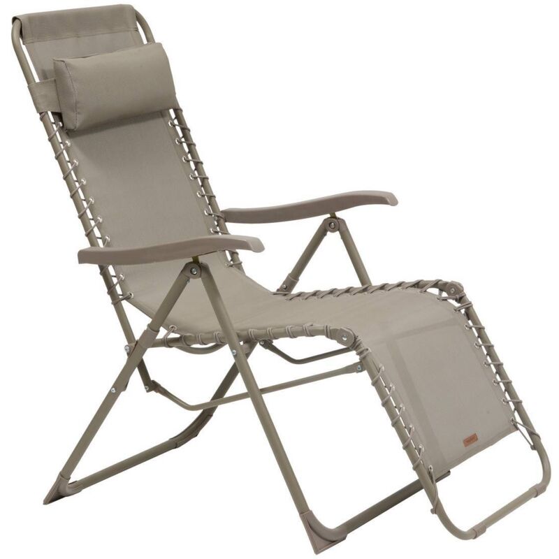 Fauteuil de jardin Silos noisette - Hespéride