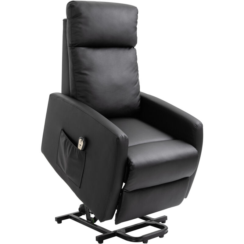 Fauteuil releveur électrique hector noir