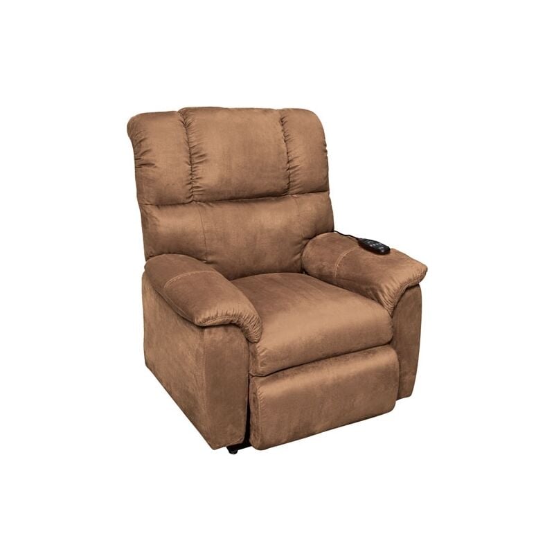 Songmics - fauteuil releveur electrique shanon marron