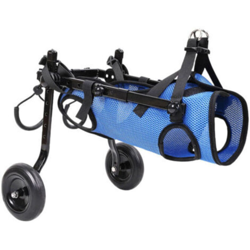 Fauteuil roulant pour animaux de compagnie, fauteuil roulant pour chiens, paralysie des membres, personnes âgées handicapées, transport d'animaux de