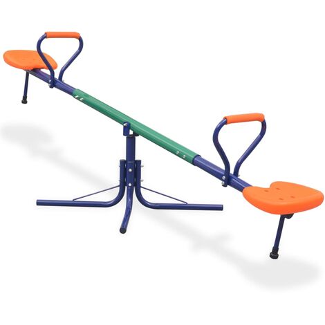 Fauteuil salon Berçant décor - Bascule rotative à 360 degrés Orange - Rocking Chair Contemporain Best323641