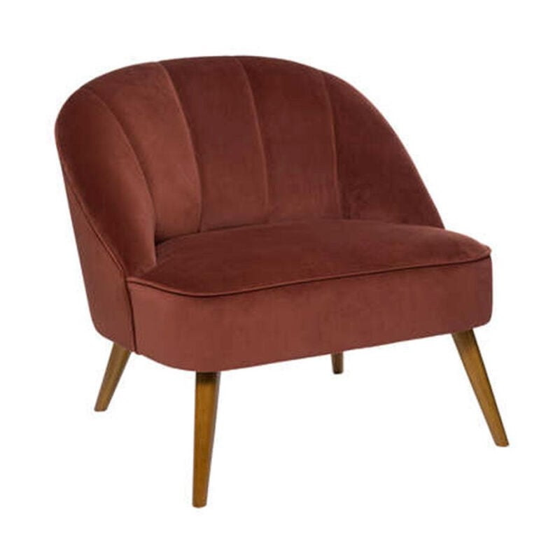 Atmosphera - Fauteuil Scandinave 'Naova' 78cm Terracotta