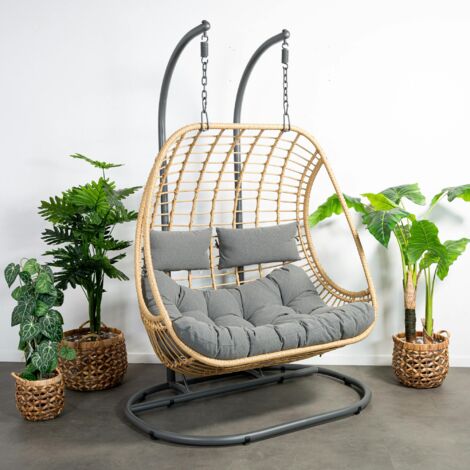 Fauteuil suspendu 2 places naturel SOUTH BEACH