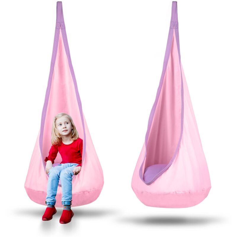 Fauteuil suspendu Cocoon Neo-Sport rose clair