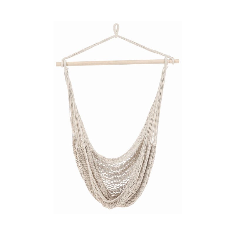 Fauteuil Suspendu en Tissu 'Kalino' 135cm Naturel