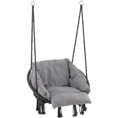 Fauteuil Suspendu "Hamtic" 90cm Gris
