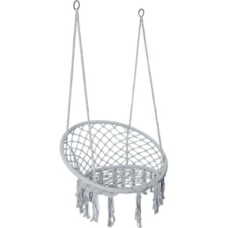 Fauteuil suspendu Stork's Nest TOGO gris