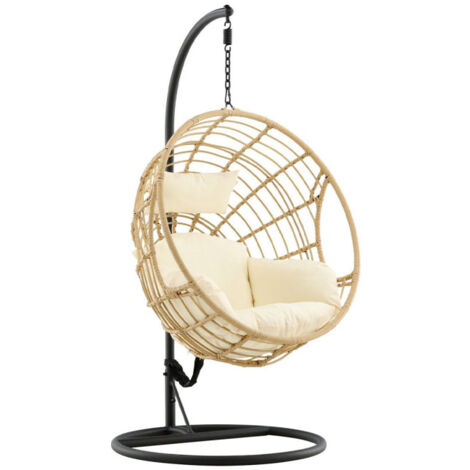 Fauteuil Suspendu "Viga" 186cm Naturel