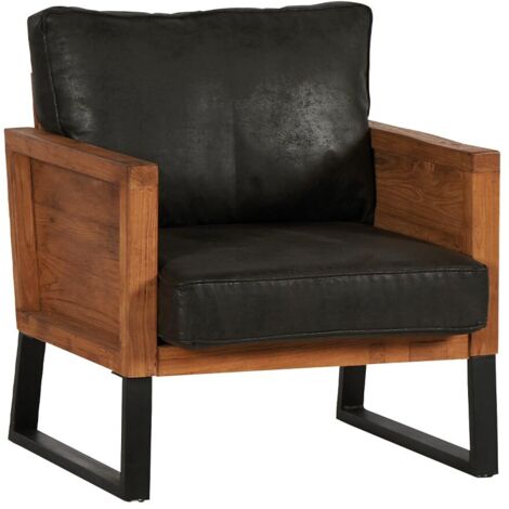 Fauteuil teck massif Dunmore Casita DUNFA1GOBGRI
