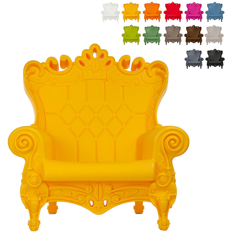 Slide - fauteuil trône design moderne queen of...