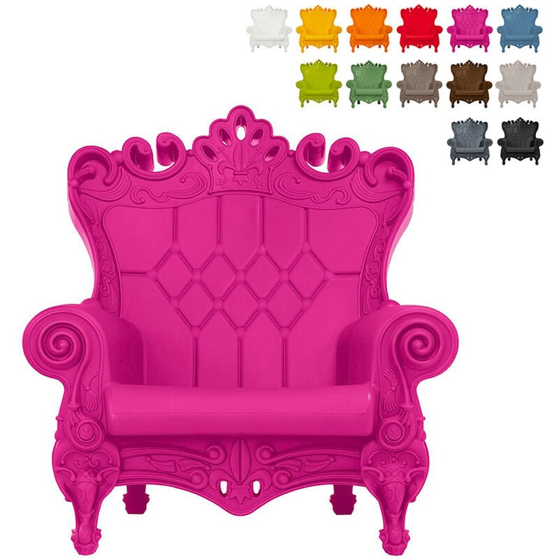 Slide - fauteuil trône design moderne queen of...