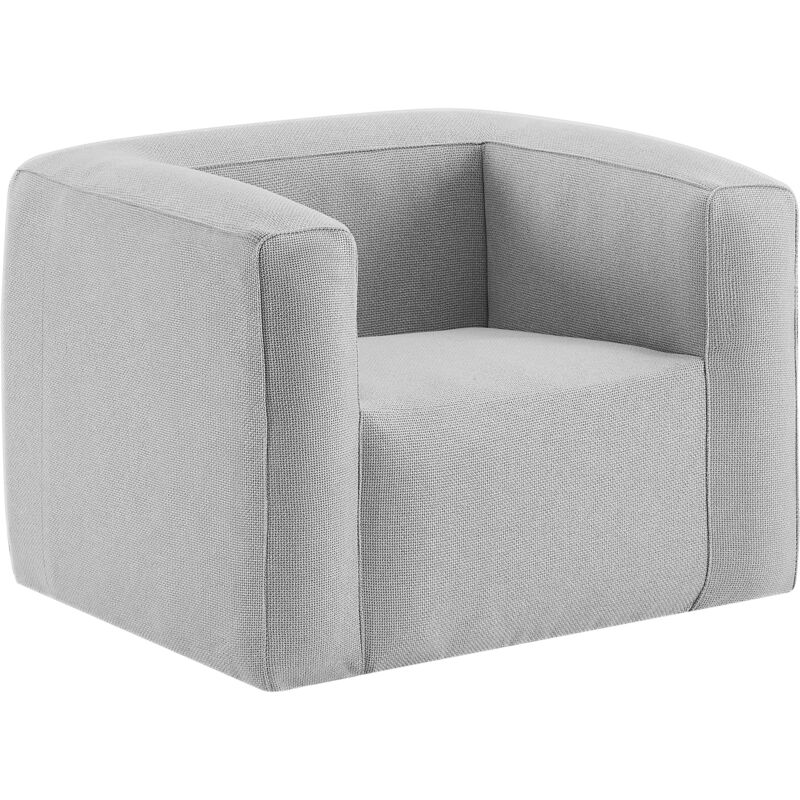 Fauteuil gonflable Intérieur et extérieur Léger et résistant Compact et facile à transporter Gris clair trendyflair