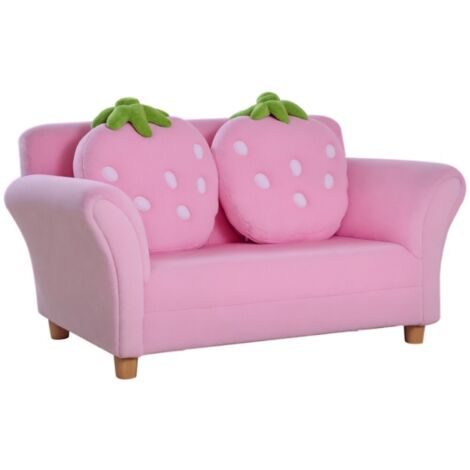 Fauteuils Enfants XXL Canapé Deux Places et Méridienne Modulable Évolutif Salon Doux Chambre Baby 4 Ans