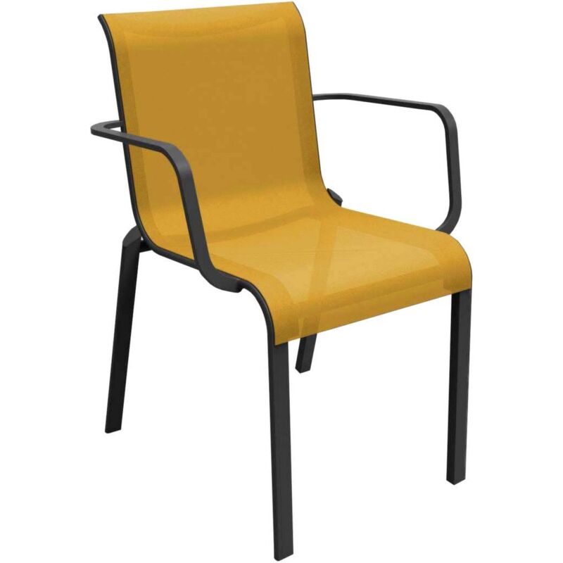 Proloisirs - Fauteuil pour l'extérieur en aluminium Cauro