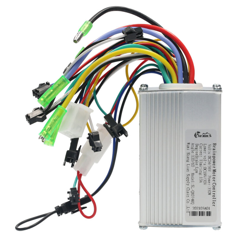 Boîtier de commande de moteur sans balais en alliage d'aluminium pour vélo électrique et scooter