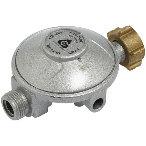Favex – Détendeur gaz basse pression propane 3kg/h 148mbar – Raccord écrou bouteille mâle 20x150 – Pour installations artisanales et industrielles - 148mb