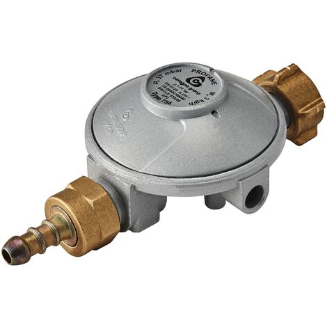 Favex – Détendeur gaz basse pression propane 3kg/h 37mbar – Raccord écrou bouteille / tétine – Pour installations artisanales et industrielles