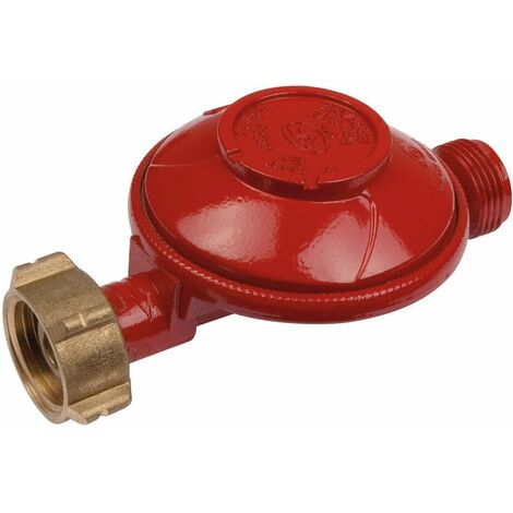 Favex – Détendeur fixe à sécurité pour gaz propane – Débit 1,5 kg/h – Pression aval 37 mbar – Compatible réchauds et barbecues