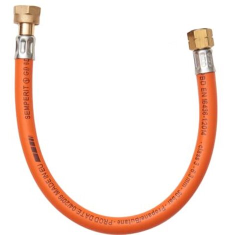 Favex – Lyre souple 40 cm pour camping-car – Raccord femelle W20x1/14 L.H – Pression 0,3 à 16 bar – Connexion durable