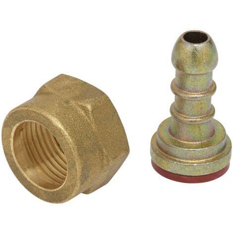 Favex – Raccord rapide 2 pièces – Ecrou bouteille pour diamètres 16/20mm – En sachet pour montage rapide – Qualité professionnelle
