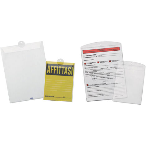 Favorit 100460132 cartella sospesa e accessorio Polipropilene (PP) Trasparente 1 pz