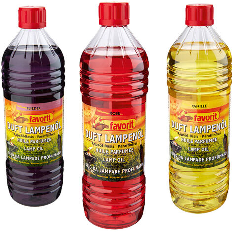 Favorit 2100C Bio-Duftlampenäl Citronella 1 L Bio-Lampenäl mit Zitronenduft