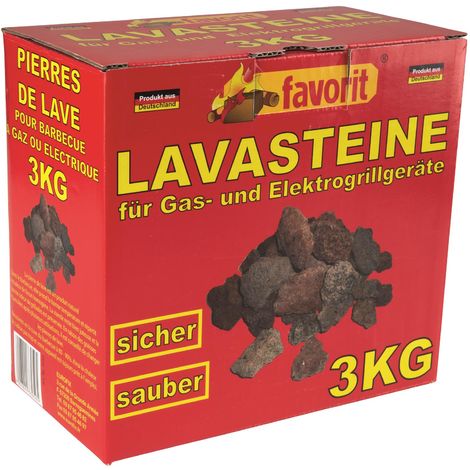 Favorit 3 Kg Lavasteine Fur Gasgrill Elektrogrill Aquarium