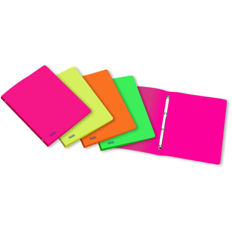 Favorit 400066847 raccoglitore ad anelli 200 x 300 mm Verde Arancione Rosa Giallo