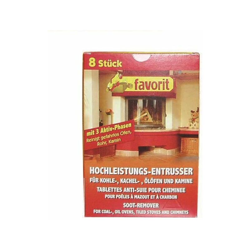 Favorit 512113 Entruãƒüer 8 Würfel Für Kohle-/ â Äläfen, Ruãƒü Entfernen, Ofenreiniger
