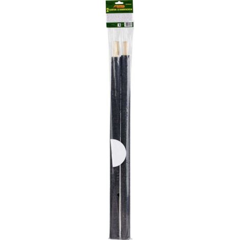 Favorit Handfackeln extra lang schwarz, 2er Pack Gartenfackeln & Kerzen