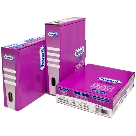 Favorit La500 foglio di protezione 210 x 297 mm (A4) Polipropilene (PP) 500 pz