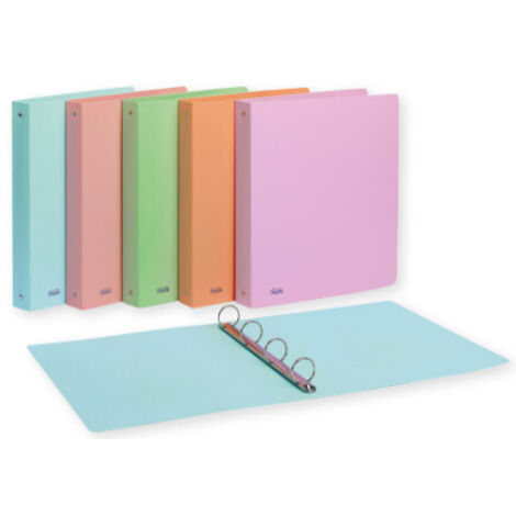 Favorit Pastel Ringbinders raccoglitore ad anelli A4 Multicolore